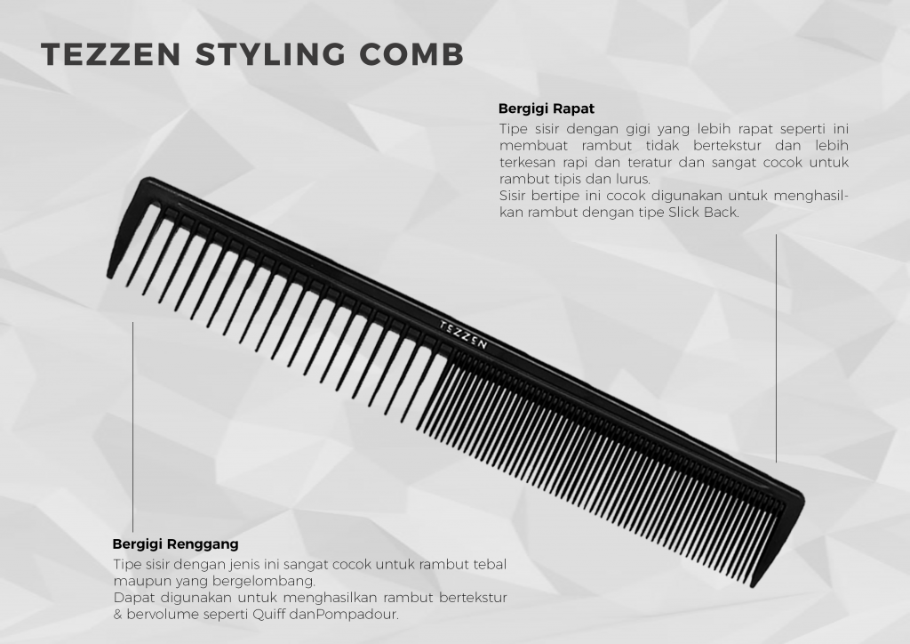 tezzen styling comb